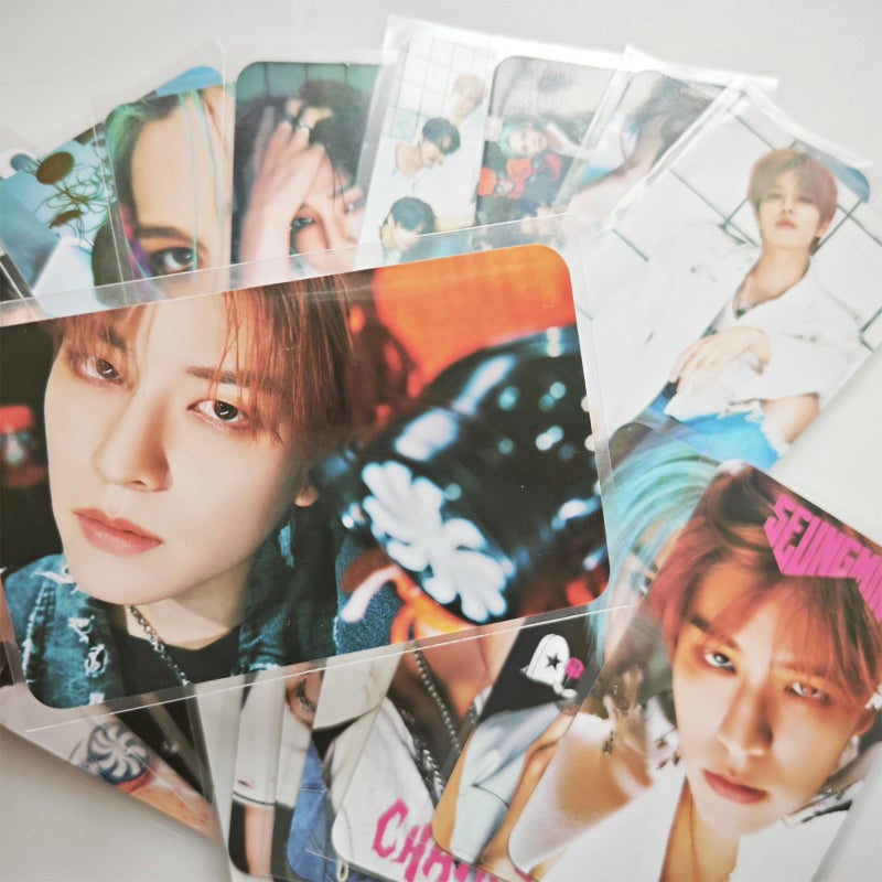 KPOPBP واقي بطاقات شفاف عالي الدقة من KPOPBP 50 قطعة في كل عبوة لبضائع بطاقات الصور Kpop Lomo (58 × 89 مم) - Image 4